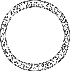 Circle frame