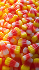 Classic Halloween Candy Corn Pile