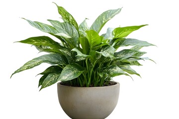 An elegant potted decorative plant, suitable for a corner of the house with a combination of natural beauty and modern decor