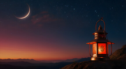 Eid al-Adha Vector Illustration for Celebrating the Festival of Sacrifice and Unity


