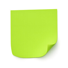 green sticky note