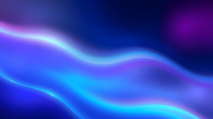 Naklejka premium Abstract Blue Wavy Background – Modern Fluid Waves, Elegant Water Texture, Creative Design Backdrop – Stylish Digital Art for Presentations, Websites, and Branding