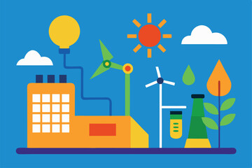 vector illustration of city