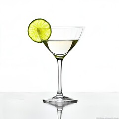 Cocktail glass with lime (1)