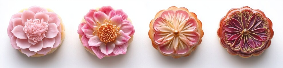 Delicate Floral Cookies