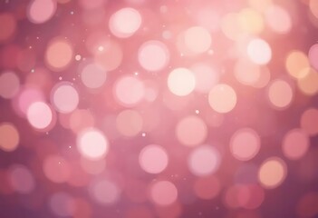 Fototapeta premium Pink Bokeh Lights: A Dreamy, Romantic Abstract Background