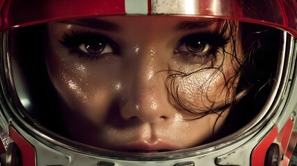 Female astronaut