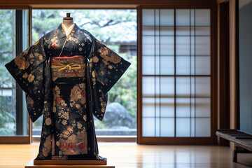 ancient japanese traditional kimono