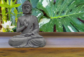 Bouddha sur table 
