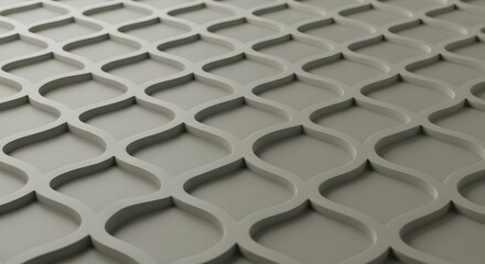 Obraz premium Abstract Gray Geometric Pattern Seamless 3D Tessellation Background