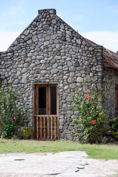Rakuh or the Preserved traditional Ivatan Houses of Ivatan People in Batanes, Philippines