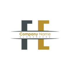 Obraz premium initial monogram letter logo with creative design.