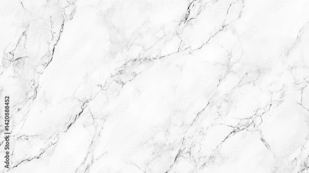 Poster white marble texture background. high-resolution image showing a seamless pattern of white marble wi