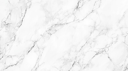 White marble texture background.  High-resolution image showing a seamless pattern of white marble with grey veining. Ideal for design projects.