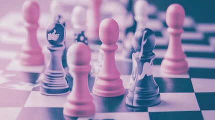 Social media engagement strategies in a strategic game.