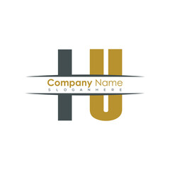 initial monogram letter logo with creative design.