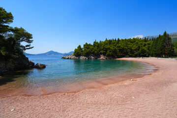 Kraljičina plaža (Queen's beach) near Budva along the coast of the Adriatic Sea in Montenegro © Alexandre ROSA