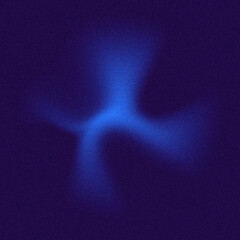 Abstract Blue Gradient Poster Design