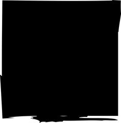 Obraz premium Set of grunge square template. Design element