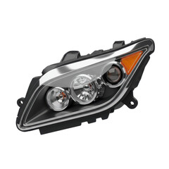 Modern Automotive Headlight Component Featuring Sleek Design and Advanced Lighting Technology