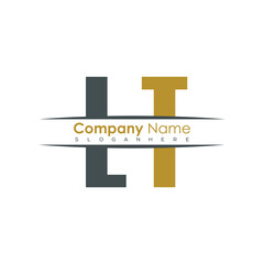 initial monogram letter logo with creative design.