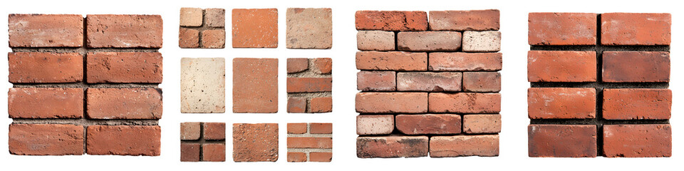 Obraz premium Brick wall texture with distinctive pattern