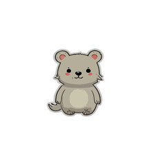 Fototapeta premium Icon Logo Image Printable of picture about Bear animals