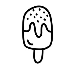 vector icon of fast food,vegetables,and fruit