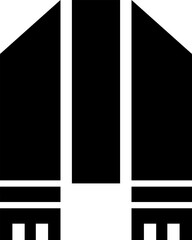 Rounded Filled Tallit Icon