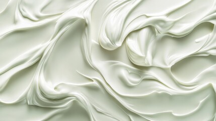 Fototapeta premium Creamy Texture of a Luxurious Moisturizer