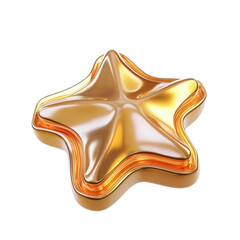 Golden star design abstract background art