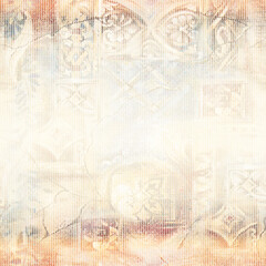 Naklejka premium watercolor digital background pattern