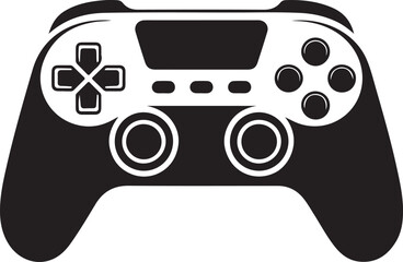 Video game controller / gamepad flat icon for apps and websites 