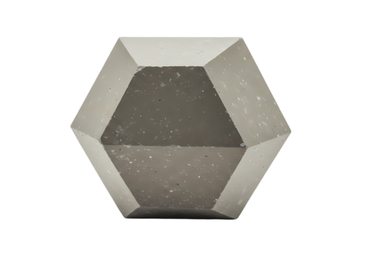 Geometric Hexagon Shape Design: Abstract 3D Model Texture