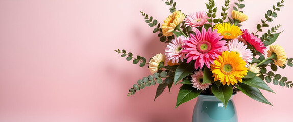 Showcase exquisite Mothers Day flowers arranged in elegant bouquets vibrant floral compositions and artistically styled arrangements ideal for premium photo stock and commercial branding campaigns in 