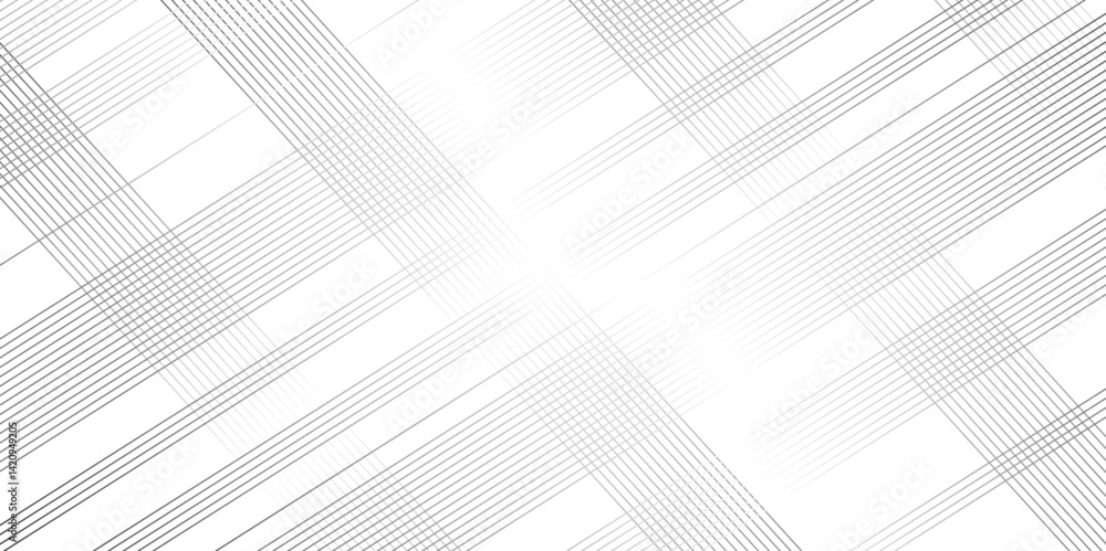 Poster vector gradient gray line abstract pattern transparent monochrome striped texture, minimal backgroun