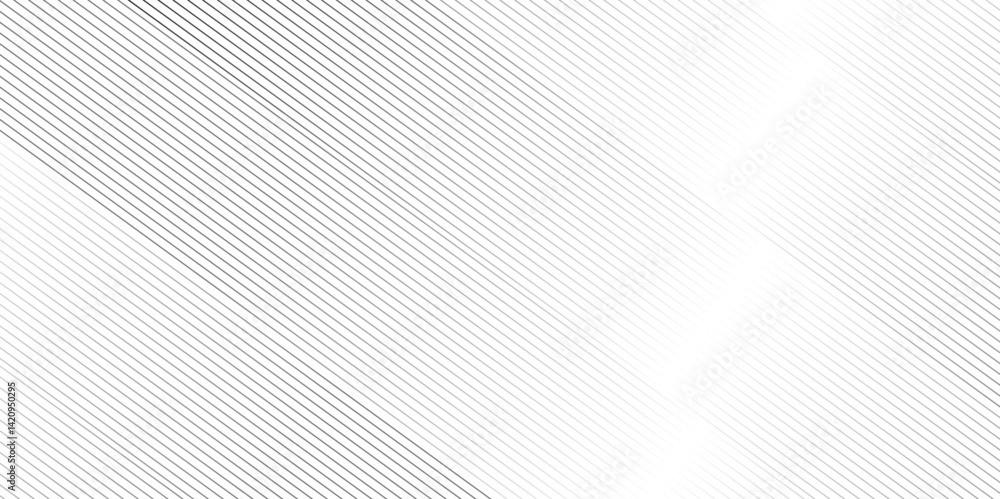 Poster vector gradient gray line abstract pattern transparent monochrome striped texture, minimal backgroun