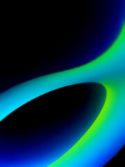 Obraz premium A colorful abstract background with a curved shape resembling a wave