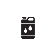 oil machine solid icon design