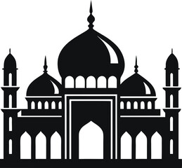 Mosque silhouette