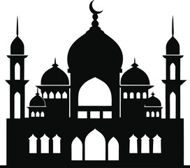 Mosque silhouette