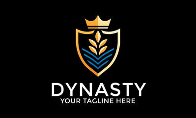  Logo Design, Royal Dynasty Emblem, Luxury Heritage Logo, Vintage Dynasty Symbol, Family Crest Logo, Elegant Royal Logo, Classic Dynasty Logo, Traditional Emblem Design, Regal Brand Logo, Historical F