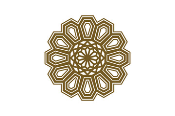 Naklejka premium Abstract Islamic Ornament Illustration