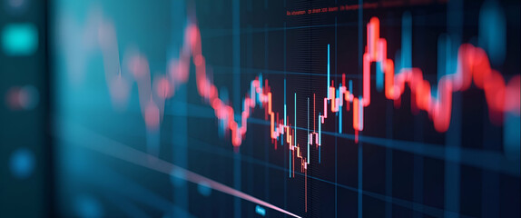 Corporate Bonds Investment Grade Market Display: High-Quality Bond Investments & Performance Metrics in Stock Photos with Left-Side Empty Space