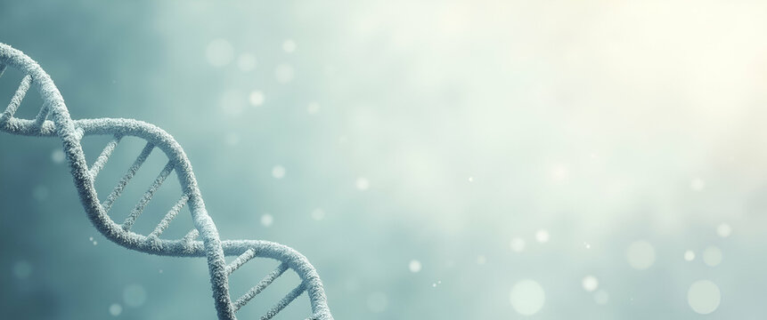 Evolutionary Genetics Wallpaper: Soft Tones & Negative Space for Modern Learning Platforms, Conferences, and Research Displays - Ideal for Highlighting Species Development