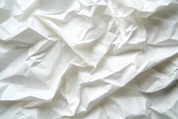 Obraz premium Wrinkled white paper texture (2)