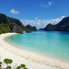 Fototapeta premium tropical beach in thailand