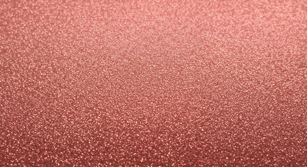 Sparkling Rose Gold Glitter Texture Background Shimmering Festive Design Elegant Reddish Pink