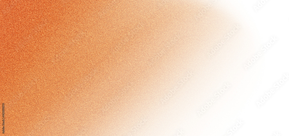 Poster abstract orange textured background with bright edge.