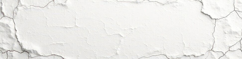 Grunge white wheat paste texture Irregular, cracked, layered effect , poster, worn